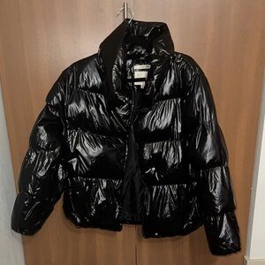 a new day Black Bomber Jacket